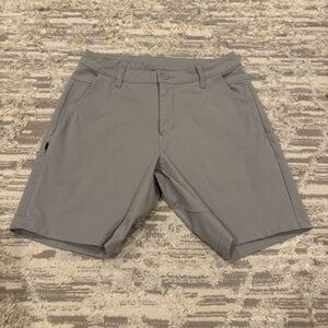 BYLT Everyday Shorts 8” Men’s 32 Stretch Comfort All Day Gray Read